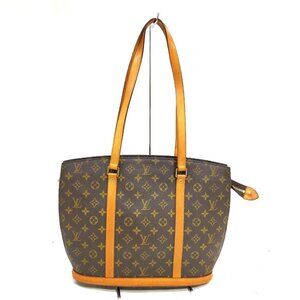 Authentic Louis Vuitton Babylone Brown Monogram Shoulder Bag mn430-021626